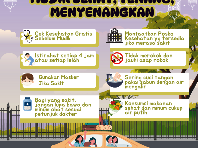 TIPS MUDIK SEHAT